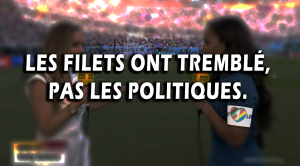 Les filets ont tremblé, pas les politiques, pas la FIFA