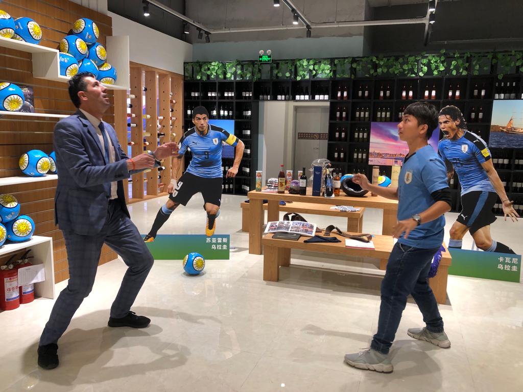 leonardo jara uruguay en chine