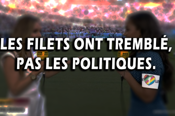 Les filets ont tremblé, pas les politiques, pas la FIFA
